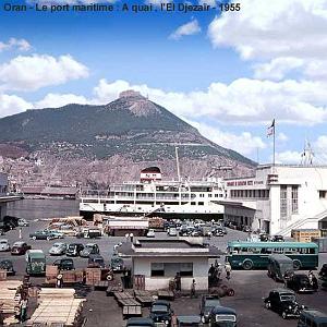 20 ORAN LE PORT MARITIME  AVEC LE EL DJEZAIR